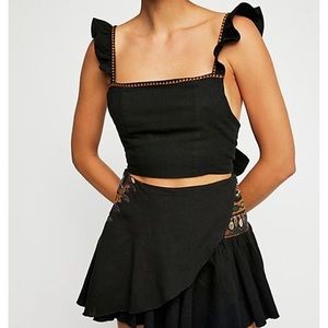 Free People Wrap Skort